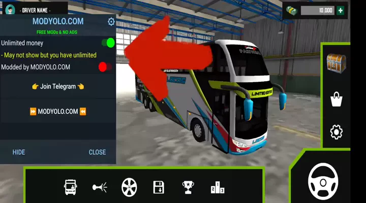 Mobile Bus Simulator