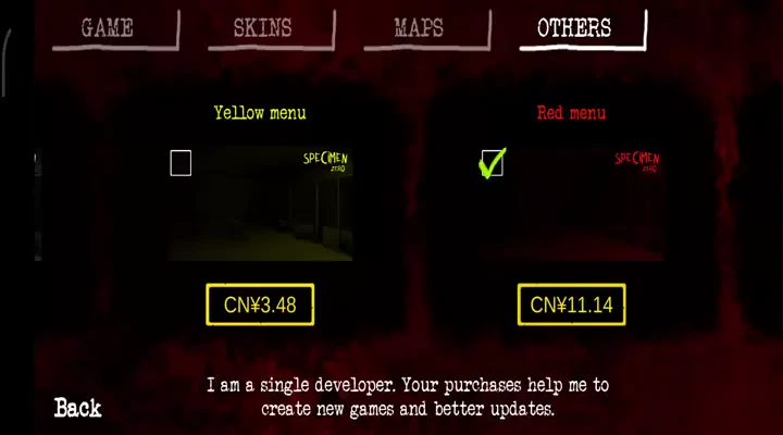 Specimen Zero - Online horror