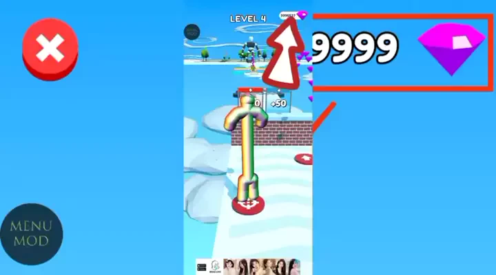 Tall Man Run screenshots