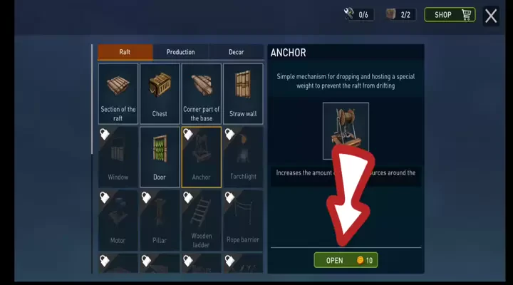 Raft® Survival - Ocean Nomad mod