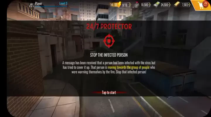 Sniper Zombie 3D Game screenshots