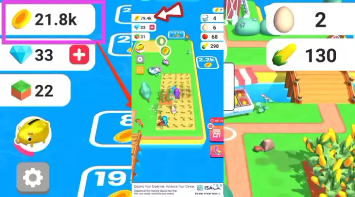 أرض المزرعة - لعبة الزراعة مهكر