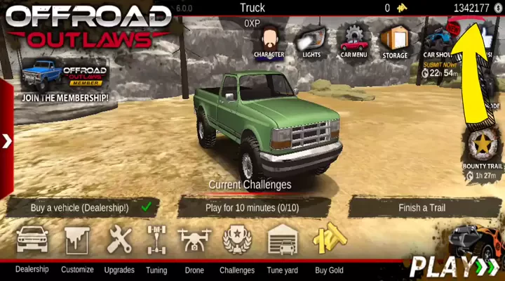 Offroad Outlaws мод