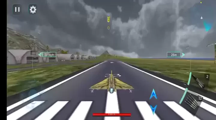 Combatiente de cielo 3D Mod