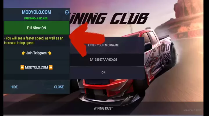 Tuning Club Online mod