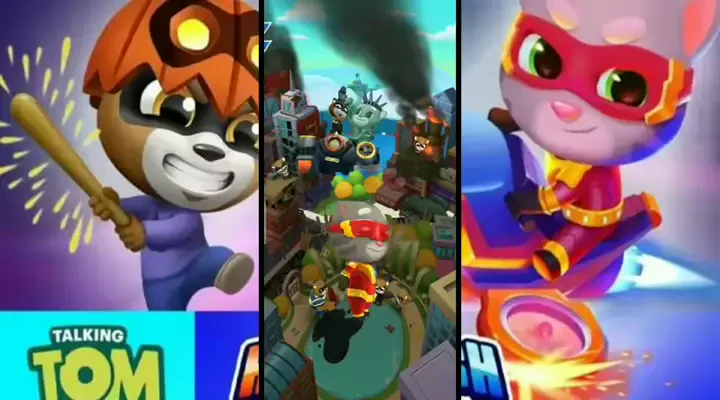 Talking Tom Hero Dash مهكر