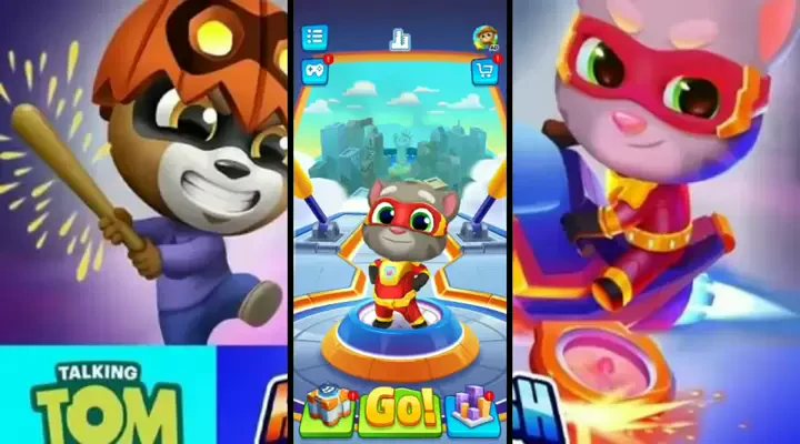 Talking Tom Hero Dash مهكر