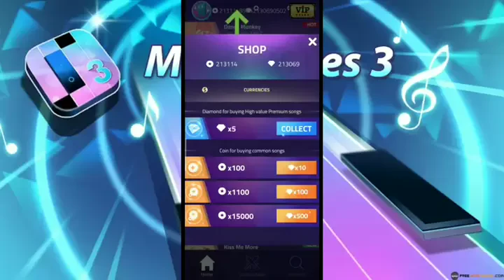 Magic Tiles 3™ Permainan Piano mod