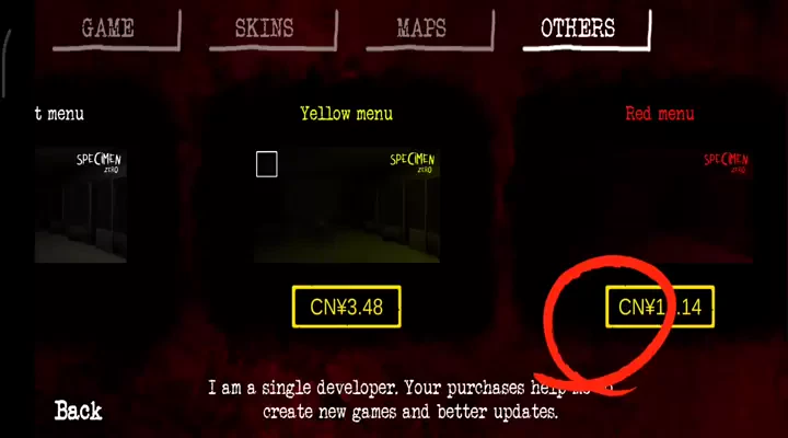 Specimen Zero - Online horror