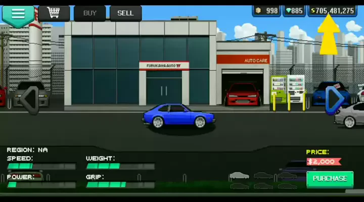 Pixel Car Racer
