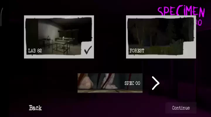 Specimen Zero - Online horror