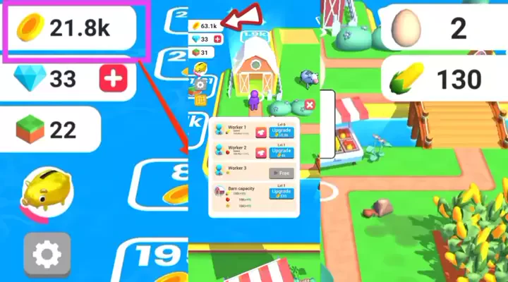 أرض المزرعة - لعبة الزراعة مهكر