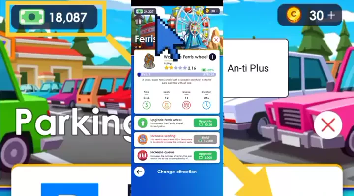 Idle Theme Park Tycoon mod