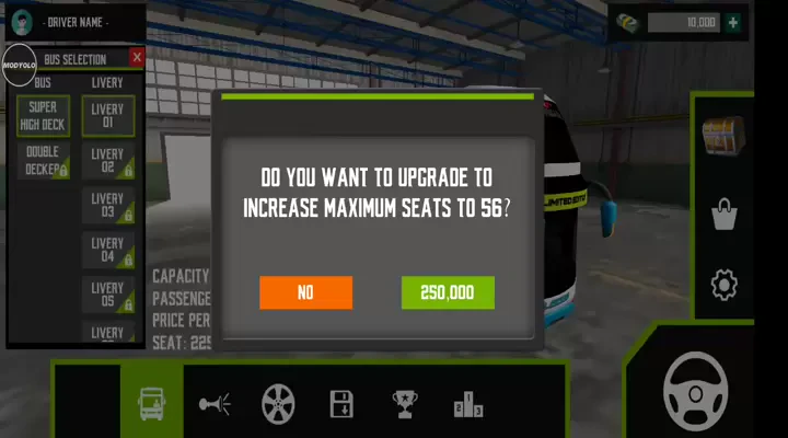 Mobile Bus Simulator