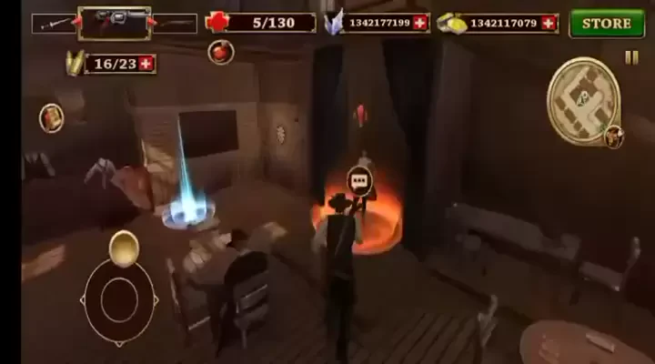 بندقية اطلاق النار الغرب مهكر