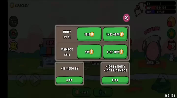 One Gun: Stickman لعبة القتال screenshots