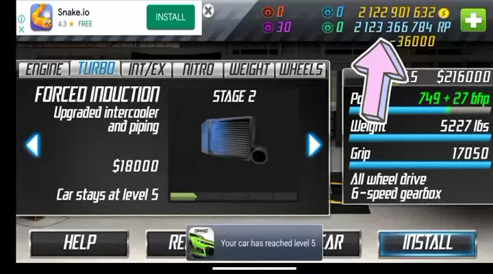 Drag Racing mod