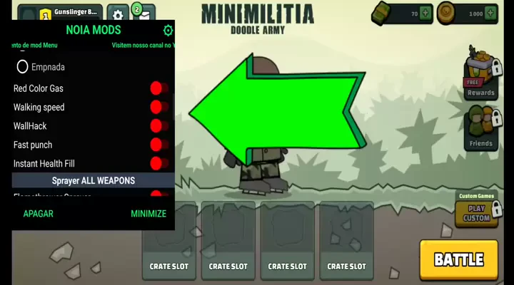 ميني ميليشيا - جيش الكرتون 2 screenshots