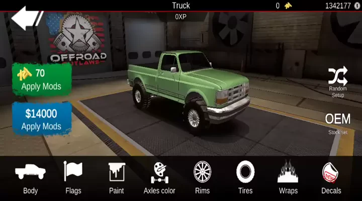 Offroad Outlaws мод