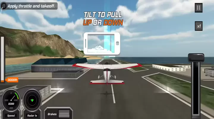 Simulador de Vuelo 3D Mod