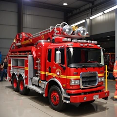 Firefighter Fire Truck Driving Mod Apk 4.9 [Sınırsız para]