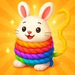 Rabbit Wool Puzzle-Jam & Match Mod Apk [Remove ads][Mod speed]