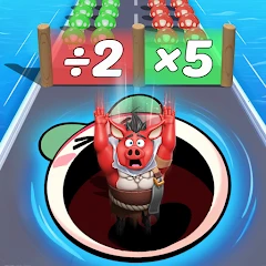 Radish Rush 2: Hole Puzzle Mod Apk [Remove ads][Mod speed]