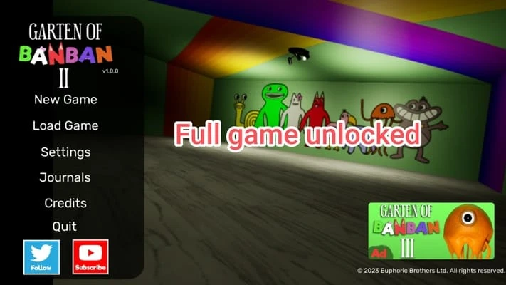 Garten of Banban 2 MOD APK Review And Video Guide for Android Banner