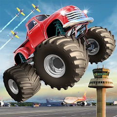 Monster Truck XT Airport Derby Mod apk