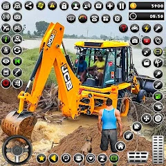 لعبة تشييد المباني jcb Mod Apk 1.0 [ازالة الاعلانات][Mod speed]