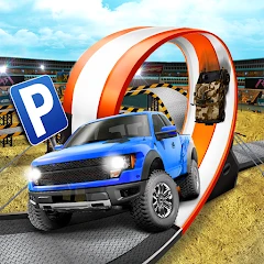 3D Monster Truck Parking Game Mod apk