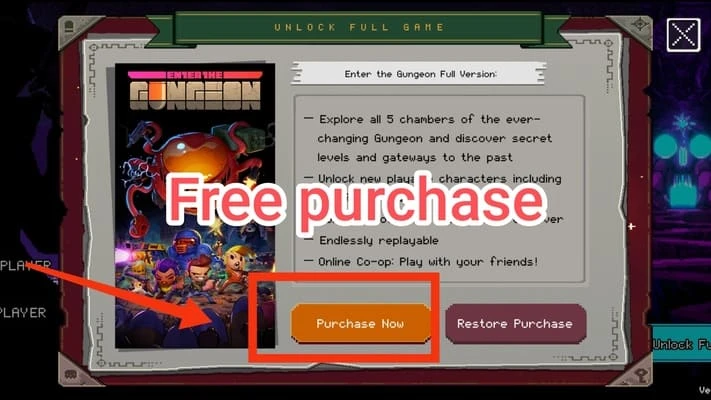 Enter the Gungeon DEMO MOD APK Review And Video Guide for Android Banner