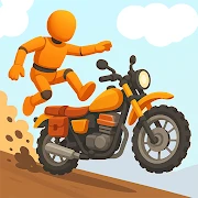 Ragdoll Bike: Downhill 3D Mod Apk [Reklamları kaldır][Mod hızı]