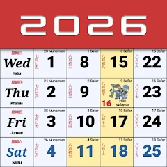 Kalendar Malaysia & Memo Mod Apk [Remove ads][Mod speed]
