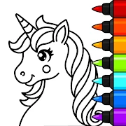 Unicorn Coloring Game For Kids Mod Apk [Remove ads][Mod speed]