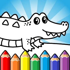 Easy coloring book for kids Mod Apk [Unlocked][Full]