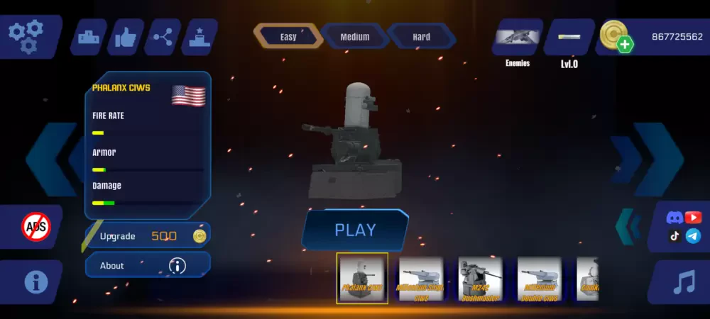 C-RAM Simulator: Air defense