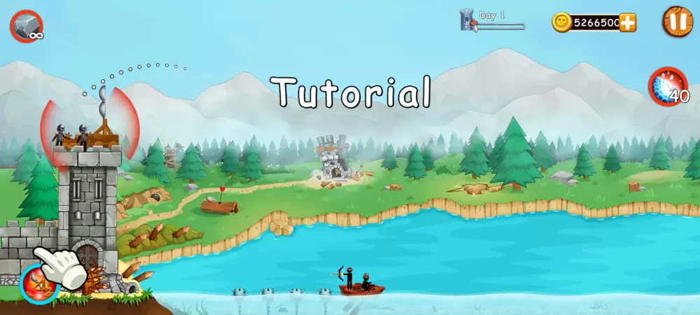 The Catapult: Stickman Pirates