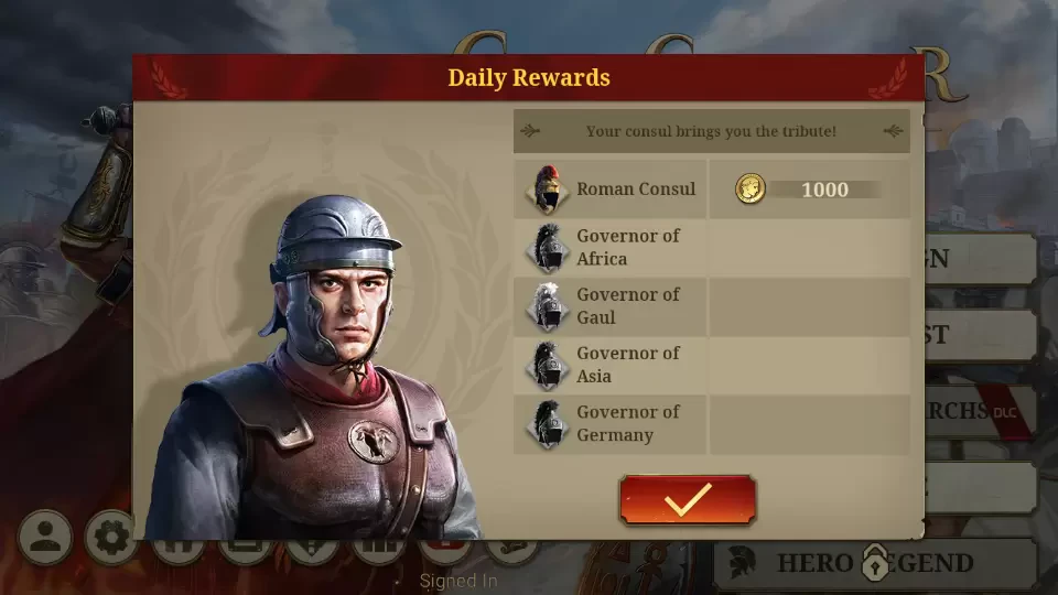 Great Conqueror: Rome War Game