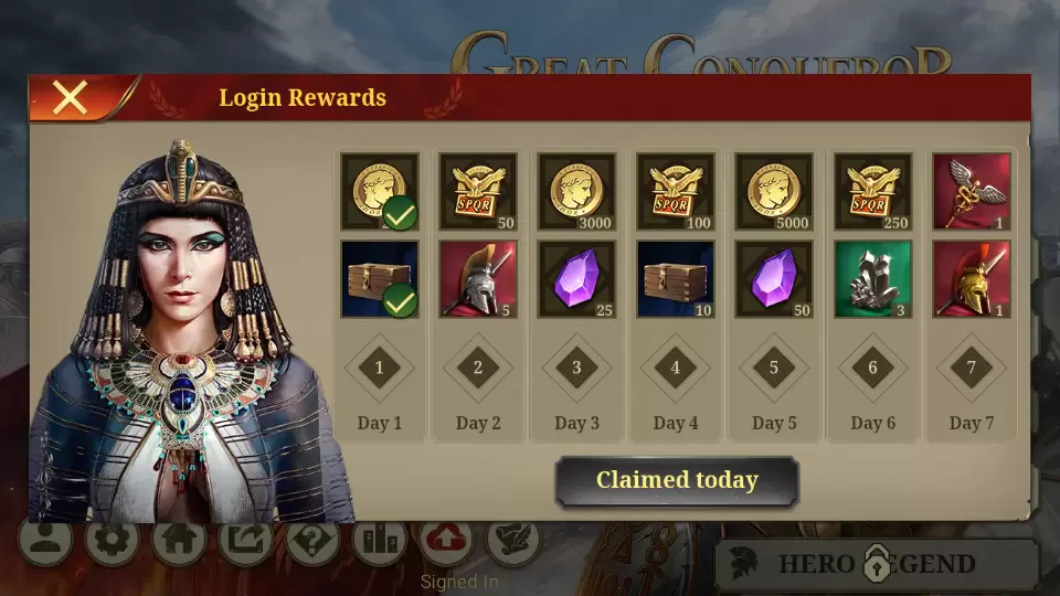 Great Conqueror: Rome War Game