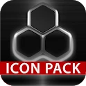 GLOW SILVER icon pack HD 3D Mod Apk [Paid for free][Free purchase]