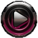 Poweramp skin Bordeaux Glow Mod Apk [Paid for free][Free purchase]