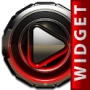 Poweramp skin widget Red Glow Mod icon