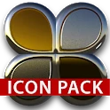 Gold silver glas icon pack 3D Mod Apk [Paid for free][Free purchase]