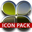 Lime silver glas icon pack 3D Mod Apk [Paid for free][Free purchase]