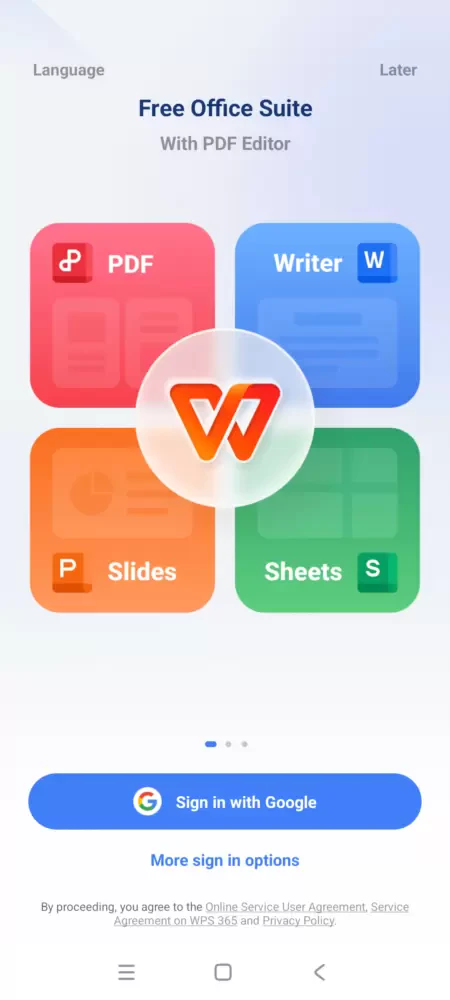 WPS Office-PDF,Word,Sheet,PPT