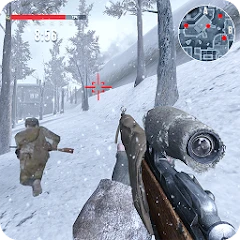 Savaş Oyunları: Nişancı WW2 Mod Apk 3.8.1 [Mod Menu][God Mode]