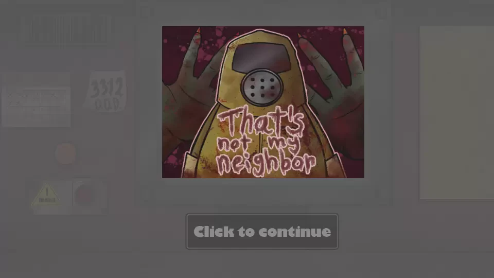 That's Not My Neighbor