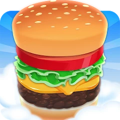 Sky Burger  Endless Hamburge Mod apk