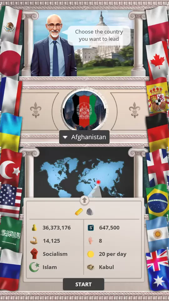 MA 1 – President Simulator